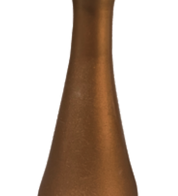 Mini vase bombé gold