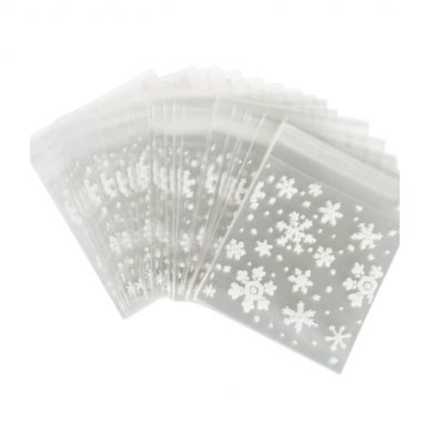 Sachet bonbon flocons de neige