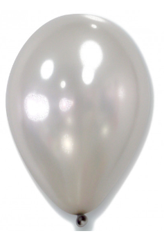 Ballon baudruche couleur gris clair