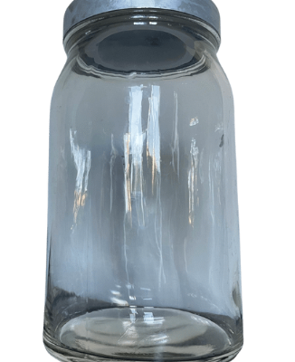 Pot vintage en verre