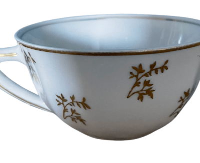 Tasse branches dorées
