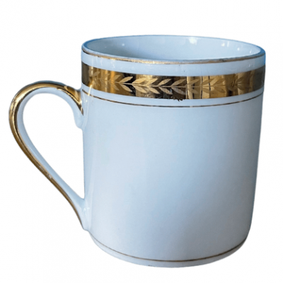 Tasse trait doré