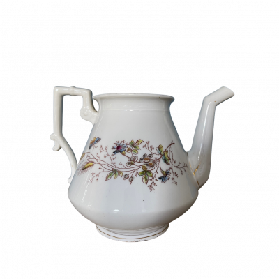 Théière en porcelaine fleur bleues