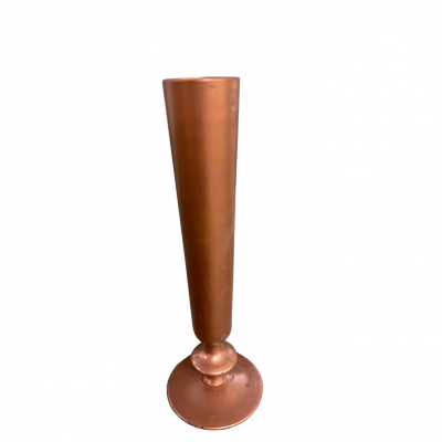 Vase bombé rose gold bougeoir