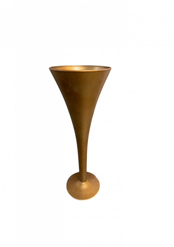 Vase bombé gold vin