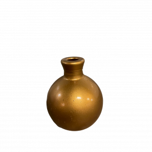 Vase bombé gold boule