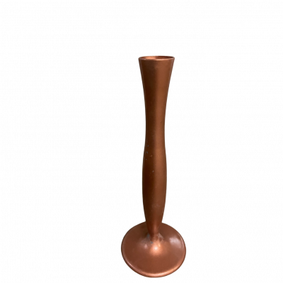 Vase bombé rose gold fin