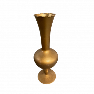 Vase bombé gold