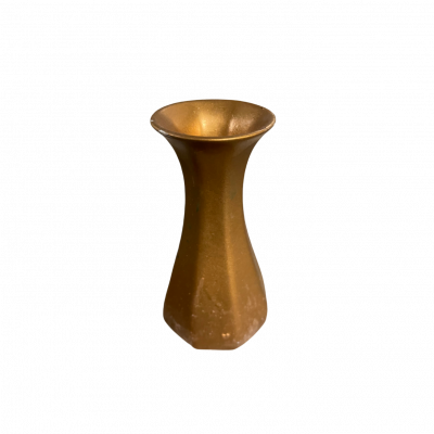 Mini vase bombé gold