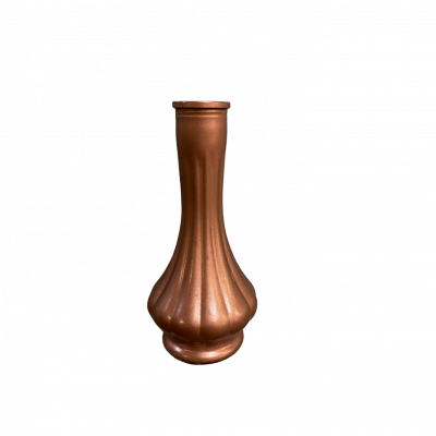 Mini vase bombé rose gold trait