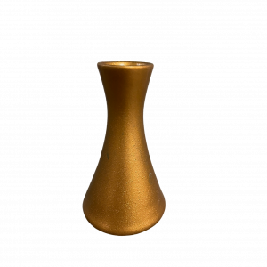 Vase bombé gold sablier