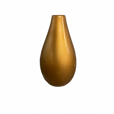 Vase bombé gold goutte