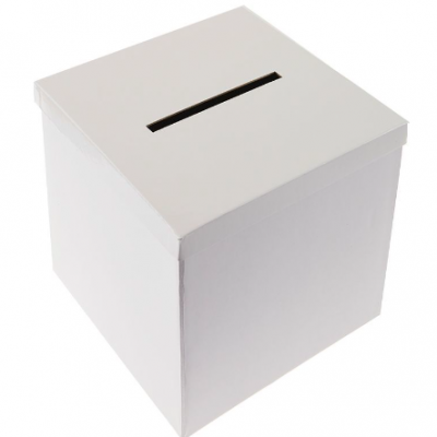 Urne personnalisable blanche