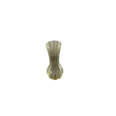 Soliflore octogonal jaune